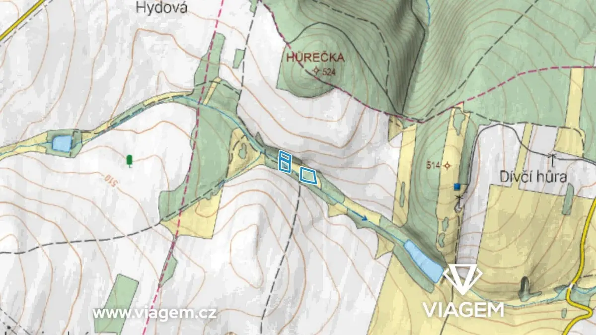 Prodej pozemku 2087 m², Melč