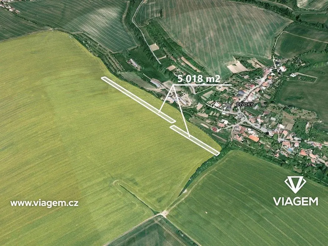 Prodej pozemku 501 m², Divoky · Zdounky
