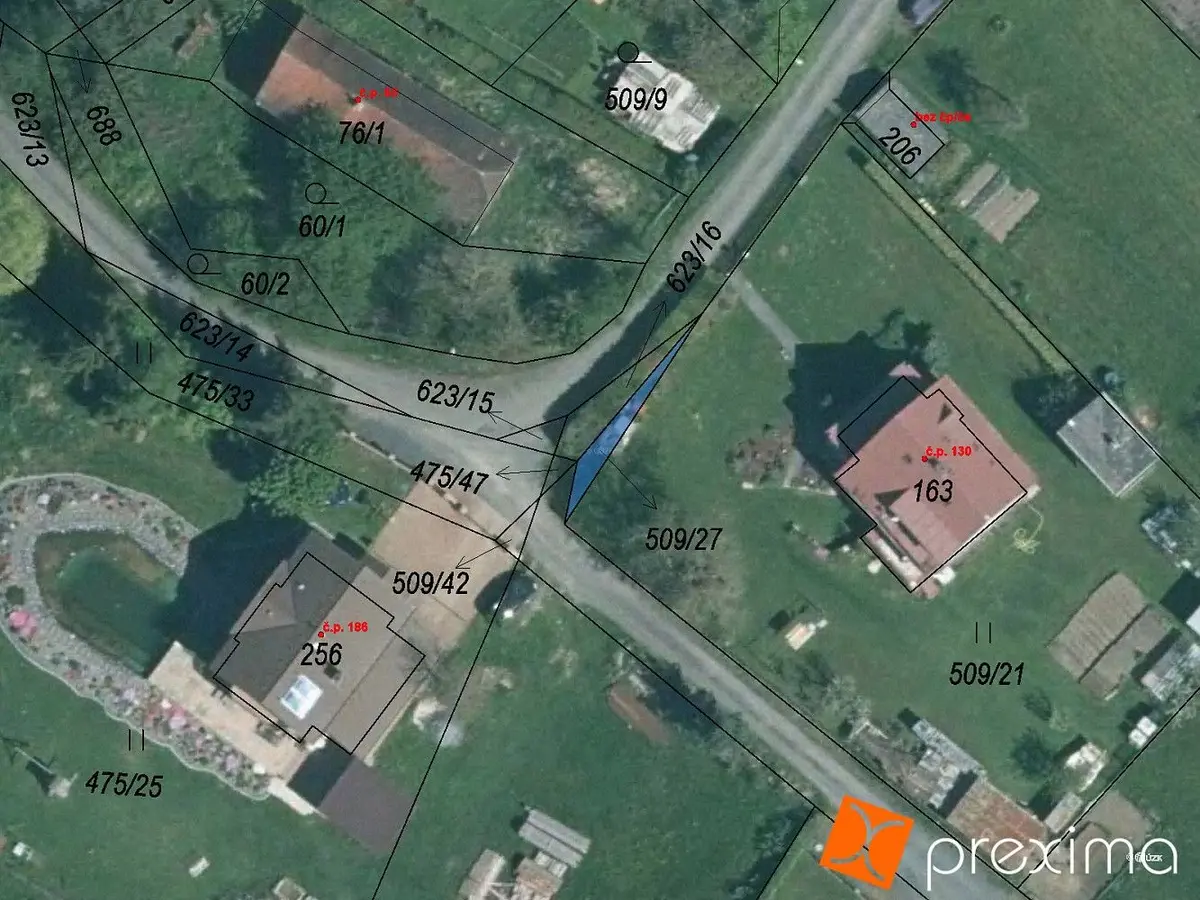 Prodej pozemku 22 m², Chocenice