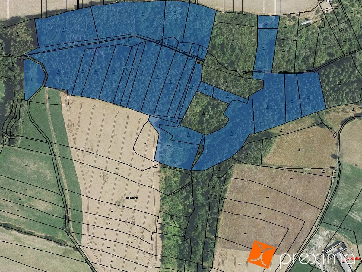 Prodej pozemku 5231 m², Chlum u Rakovníka · Pavlíkov
