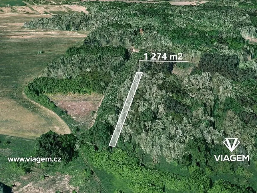 Prodej pozemku 1274 m², Hovorany