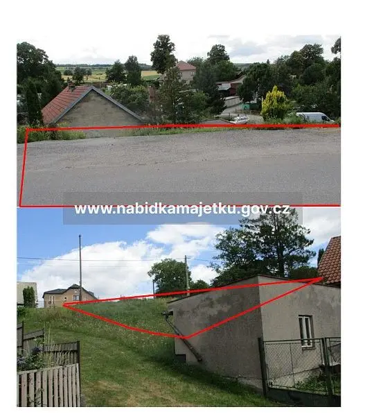 Prodej pozemku 447 m², Vojtěchov u Hlinska · Vojtěchov