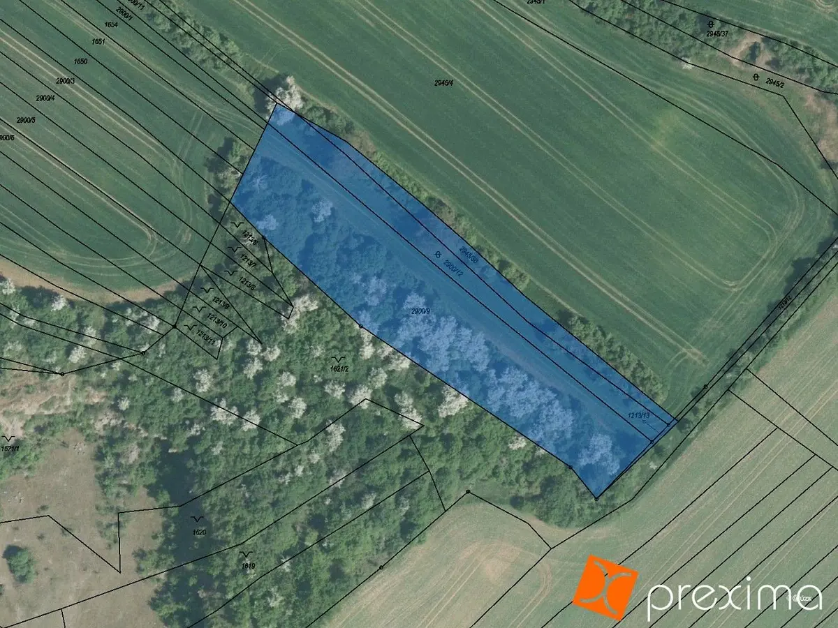 Prodej pozemku 2942 m², Drysice