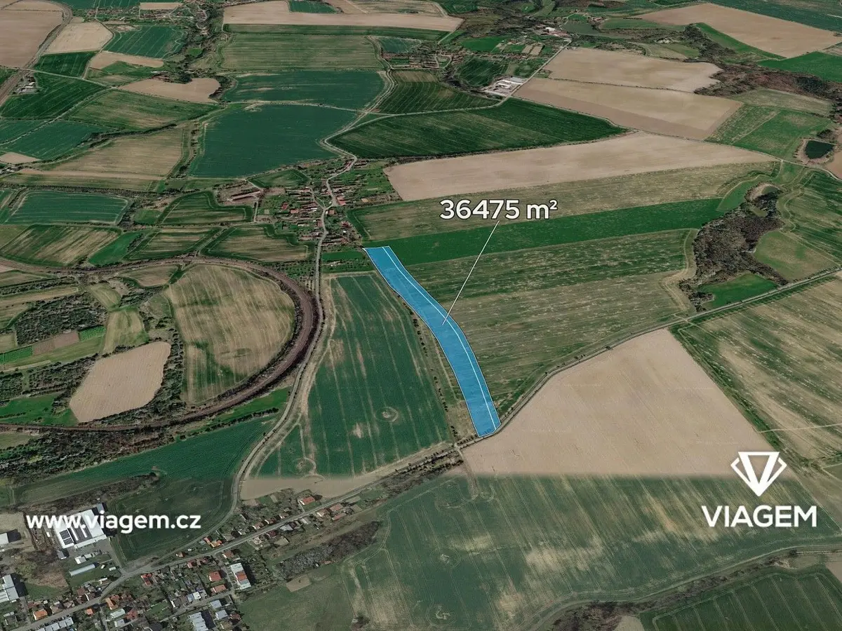 Prodej pozemku 12158 m², Stupárovice · Golčův Jeníkov
