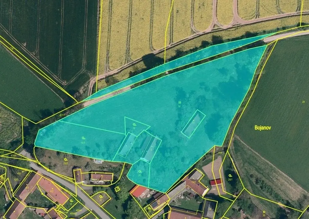 Prodej nemovitosti 371 m², Bojanov u Dolní Libochové · Křižanov