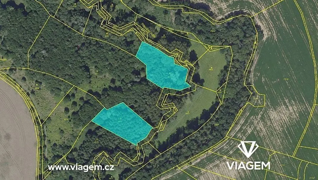Prodej pozemku 5555 m², Benice