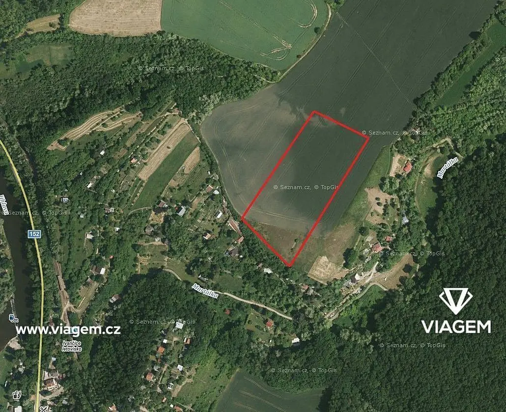 Prodej pozemku 6427 m², Kounické Předměstí · Ivančice