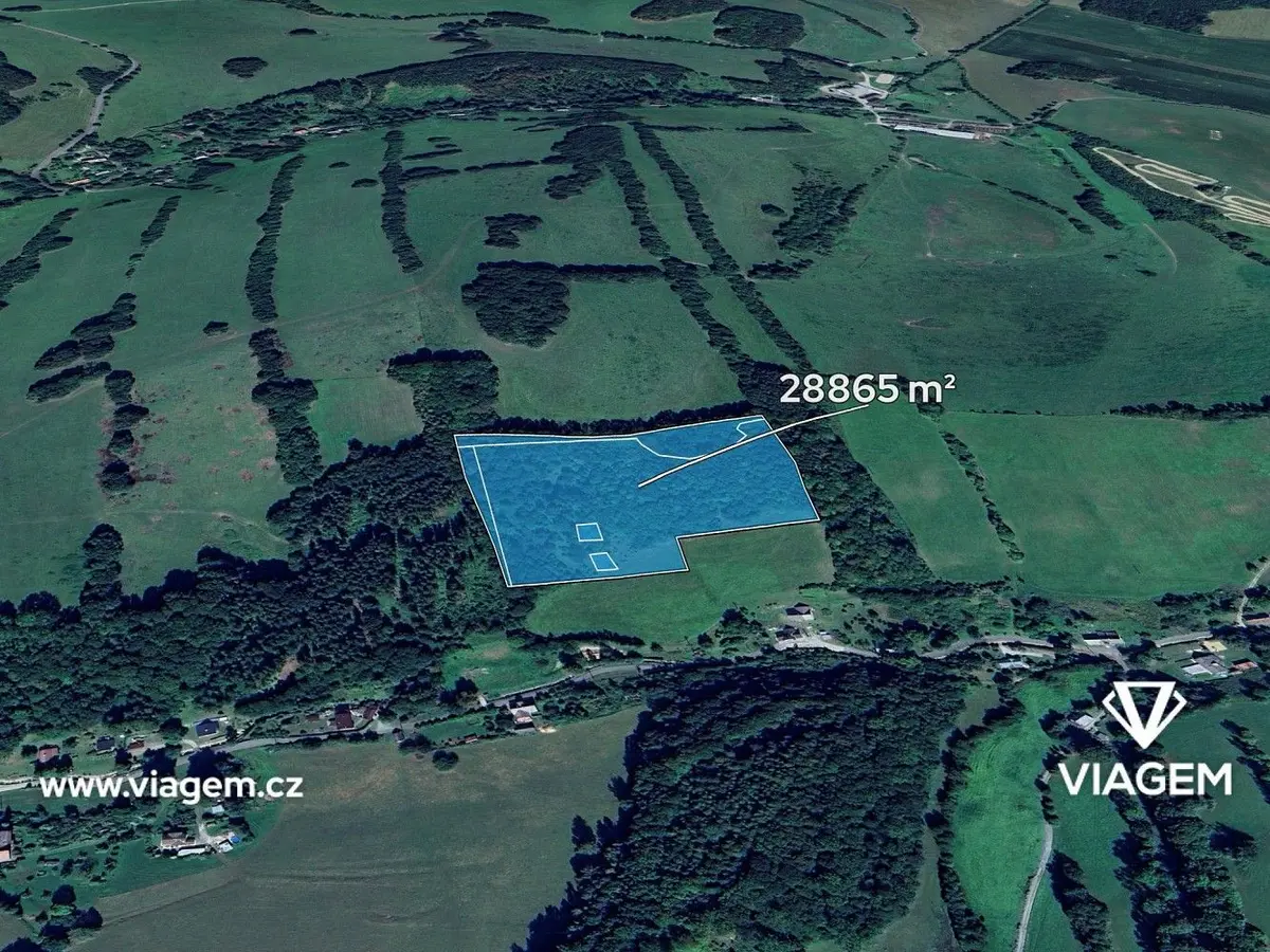 Prodej pozemku 5773 m², Horní Skorošice · Skorošice