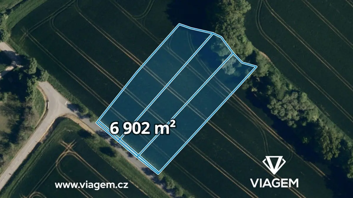 Prodej pozemku 1328 m², Zlámanka · Kroměříž