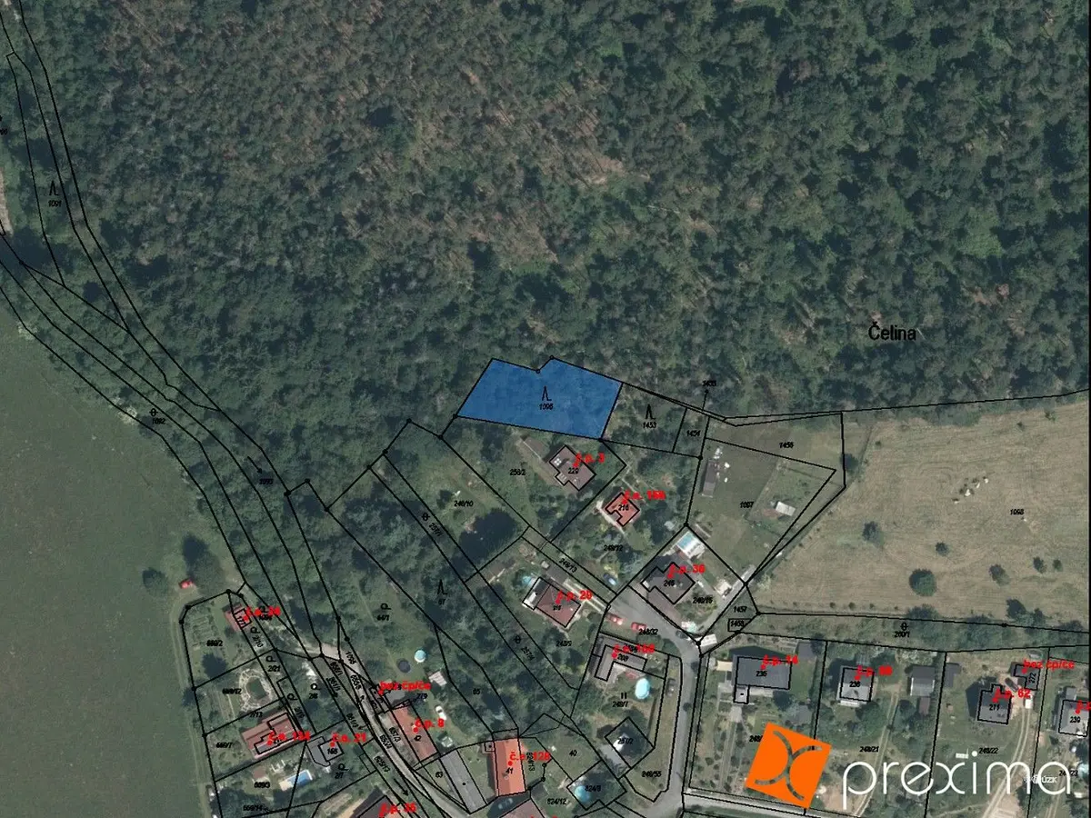 Prodej pozemku 767 m², Čelina · Borotice