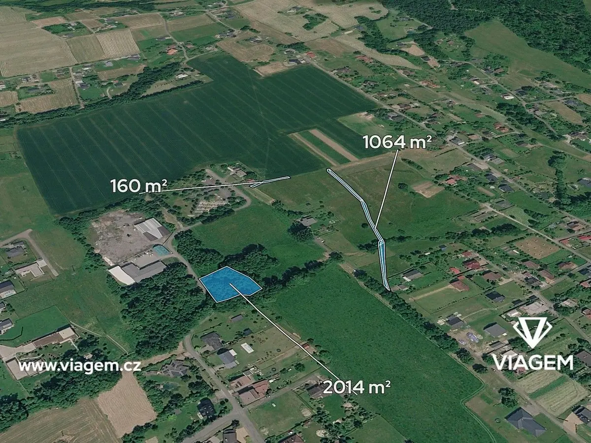 Prodej pozemku 428 m², Bystřice