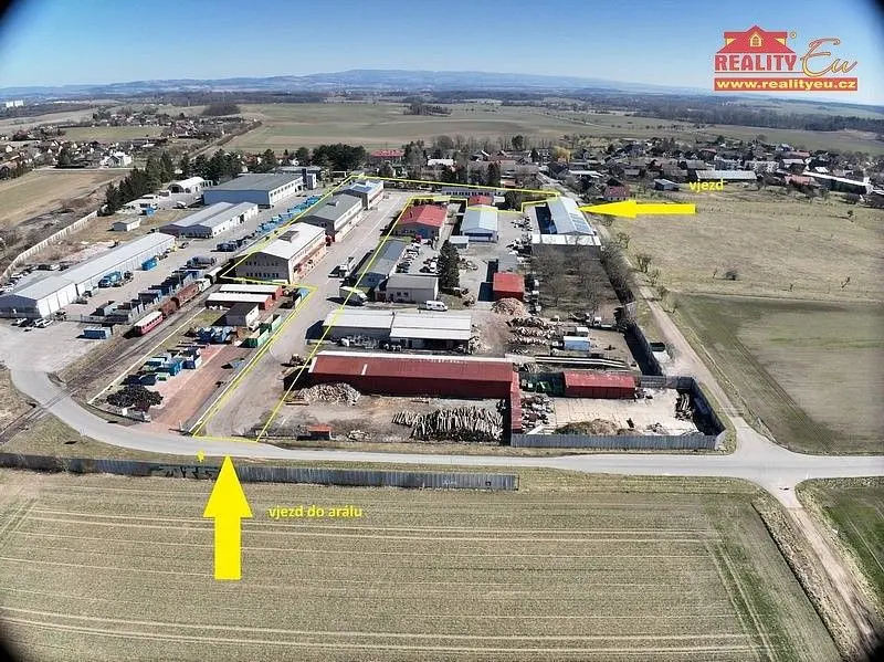 Prodej komerčního prostoru 7200 m², Rychnovek