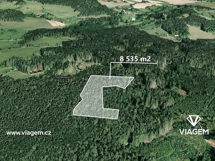 Prodej pozemku 1219 m², Zechovice · Volyně