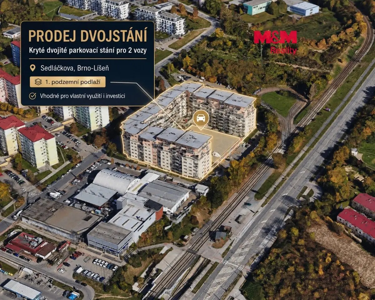 Prodej nemovitosti 26 m², Líšeň · Brno