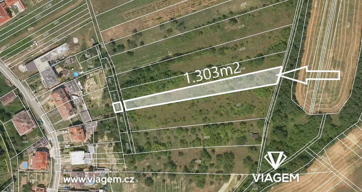 Prodej pozemku 434 m², Lovčice u Kyjova · Lovčice