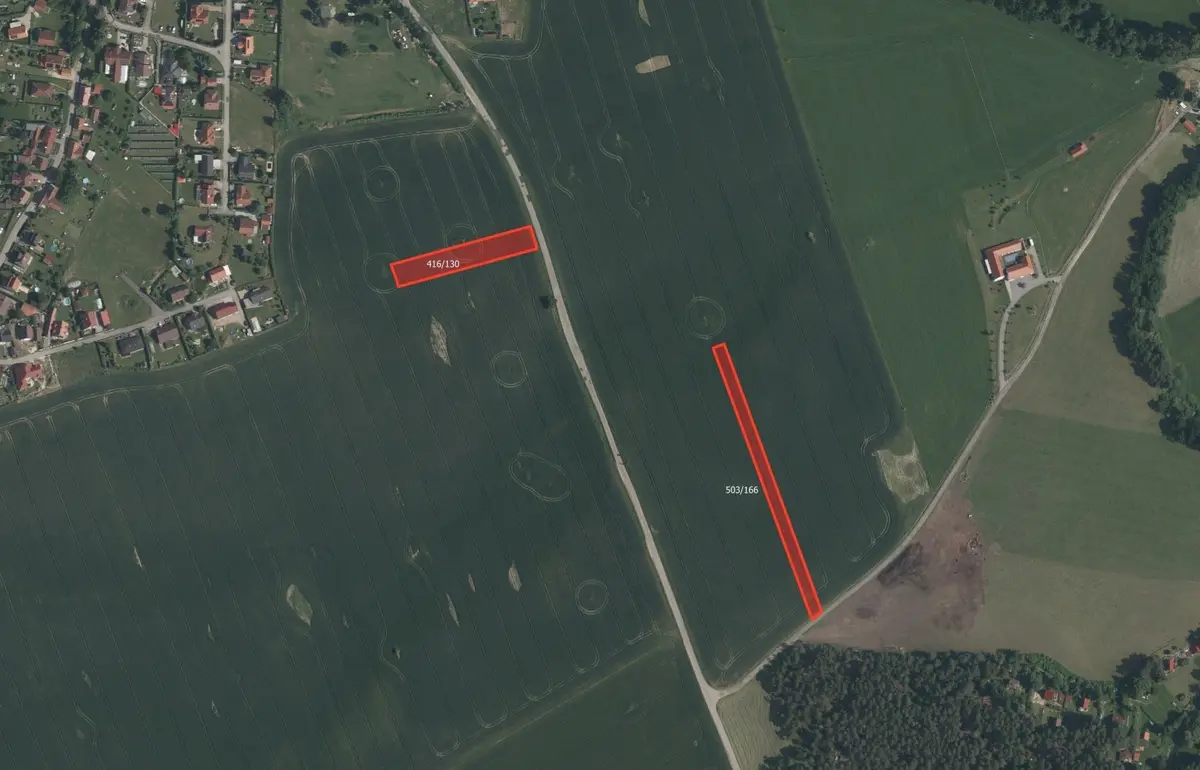 Prodej pozemku 4485 m², Chlum u Křemže · Křemže