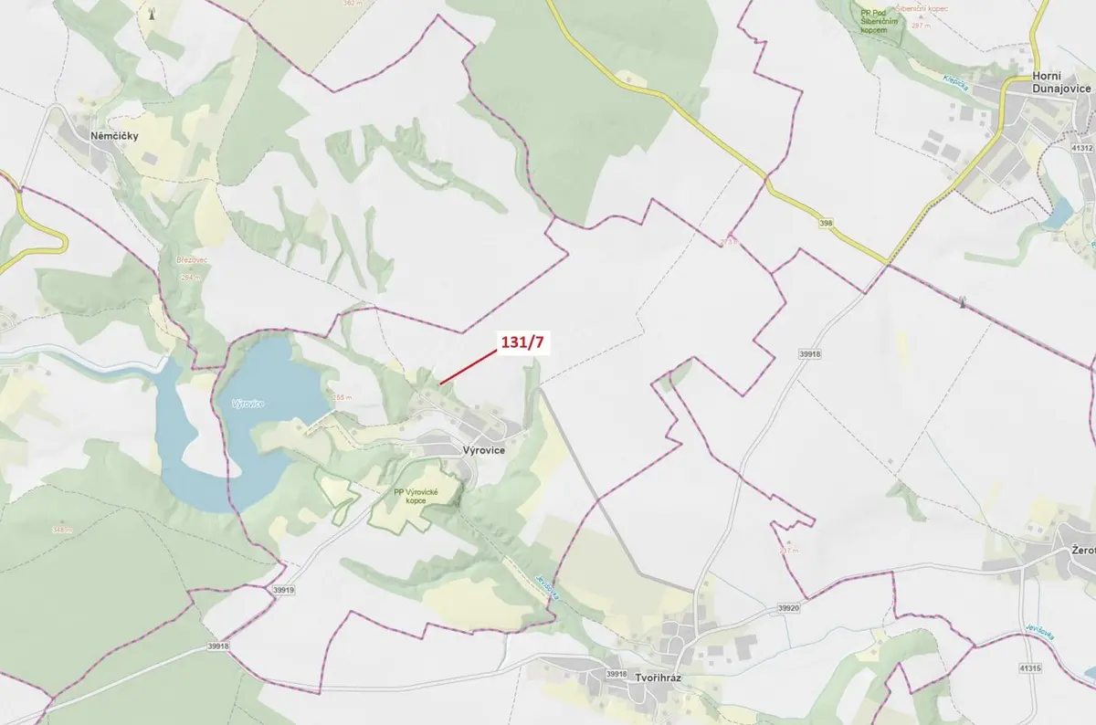 Prodej pozemku 7 m², Výrovice