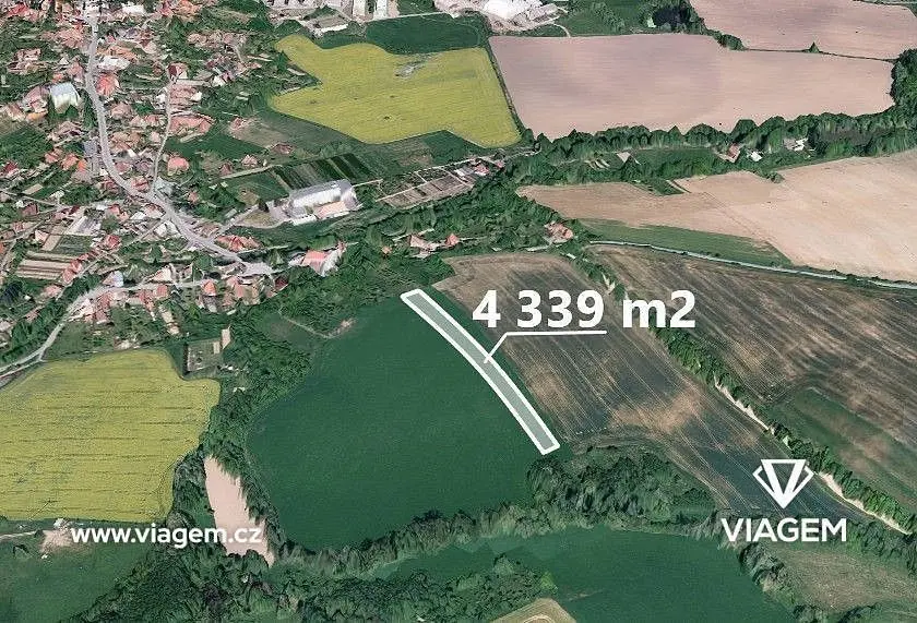 Prodej pozemku 4339 m², Kelč