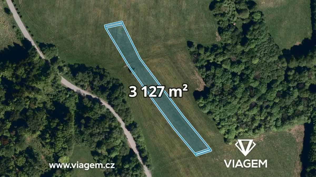 Prodej pozemku 3127 m², Lázy u Valašského Meziříčí · Loučka
