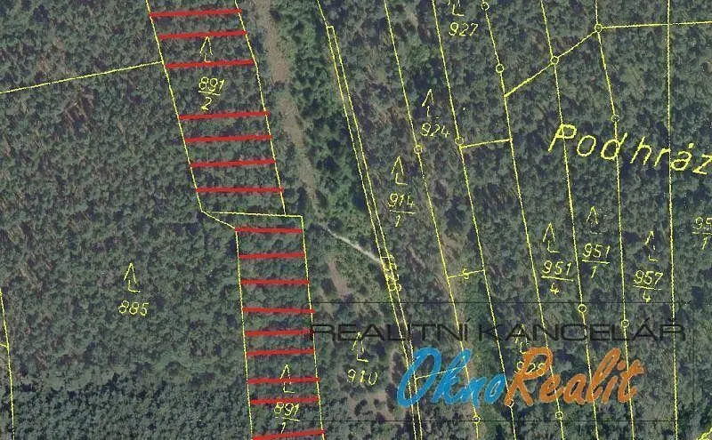 Prodej pozemku 15009 m², Kostelní Lhota