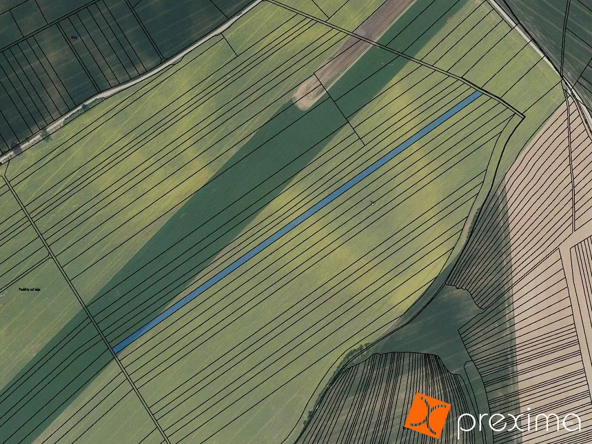 Prodej pozemku 855 m², Tupesy na Moravě · Tupesy
