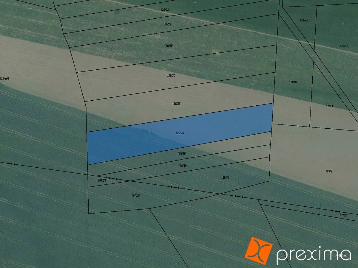 Prodej pozemku 713 m², Hlavní · Rajhradice