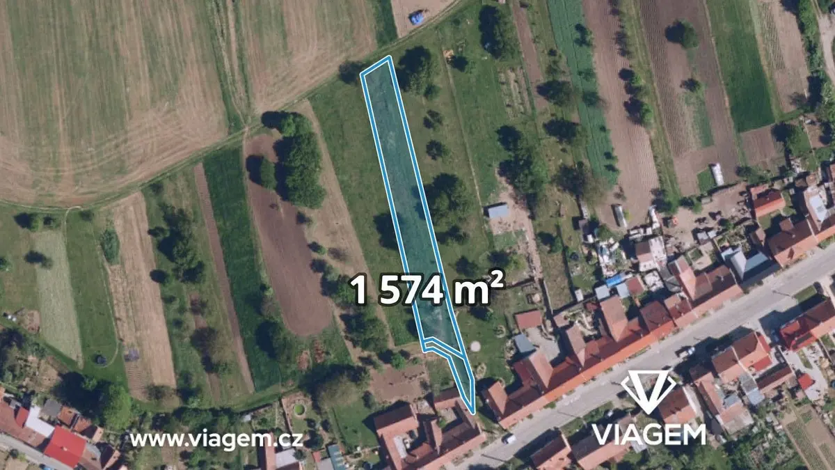 Prodej pozemku 262 m², Diváky