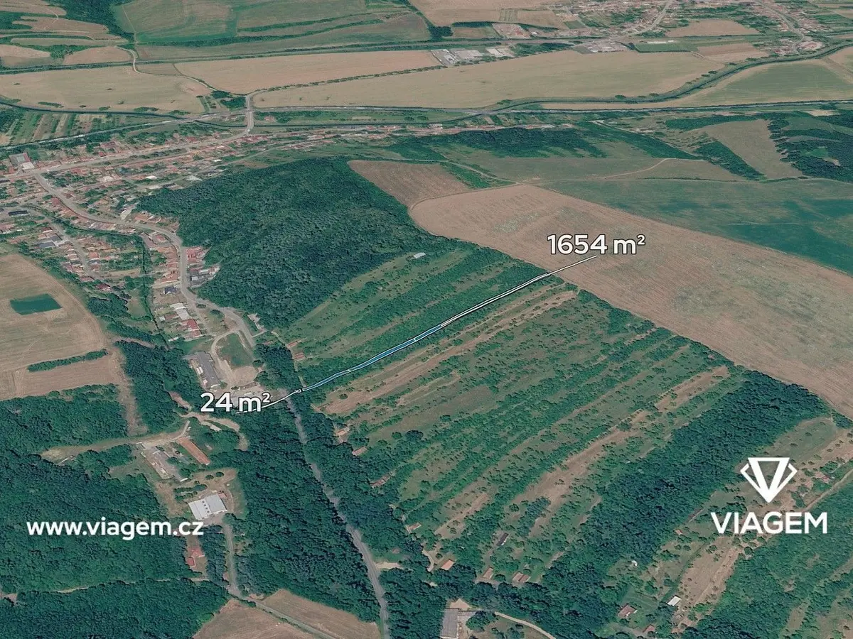 Prodej pozemku 839 m², Veletiny