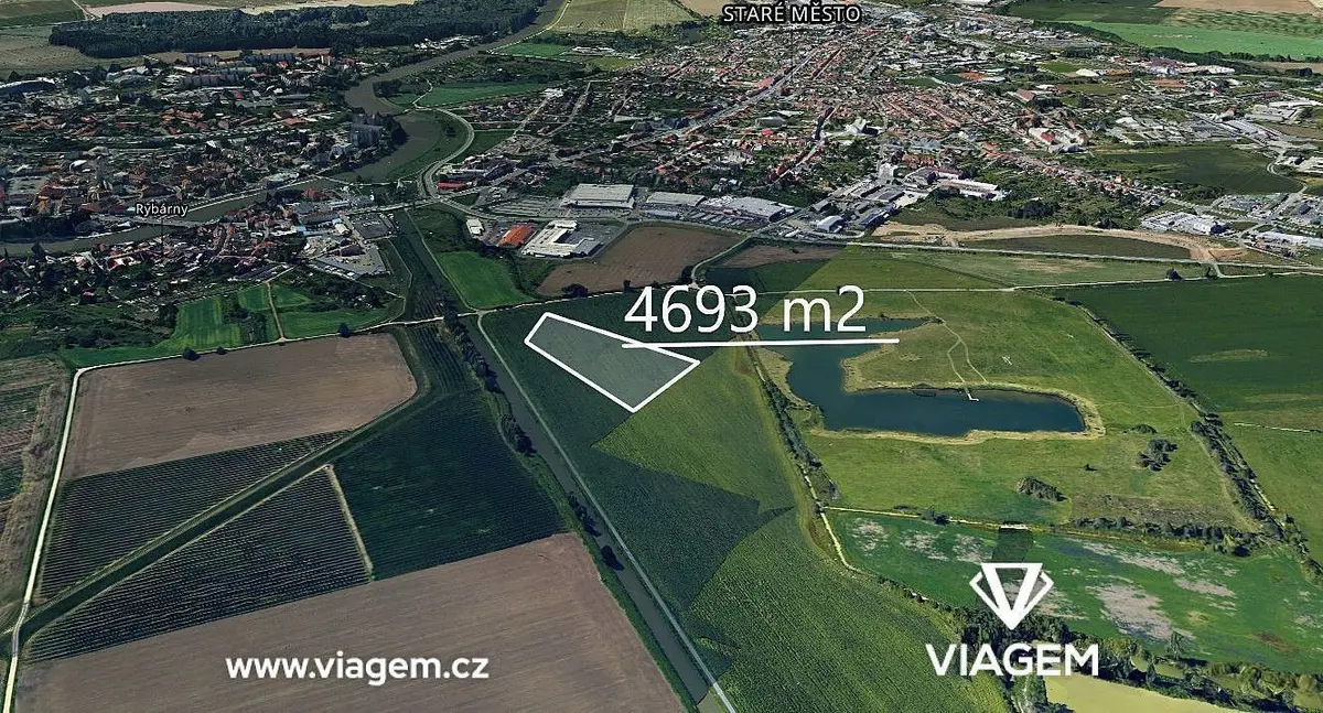 Prodej pozemku 1173 m², Staré Město u Uherského Hradiště · Staré Město