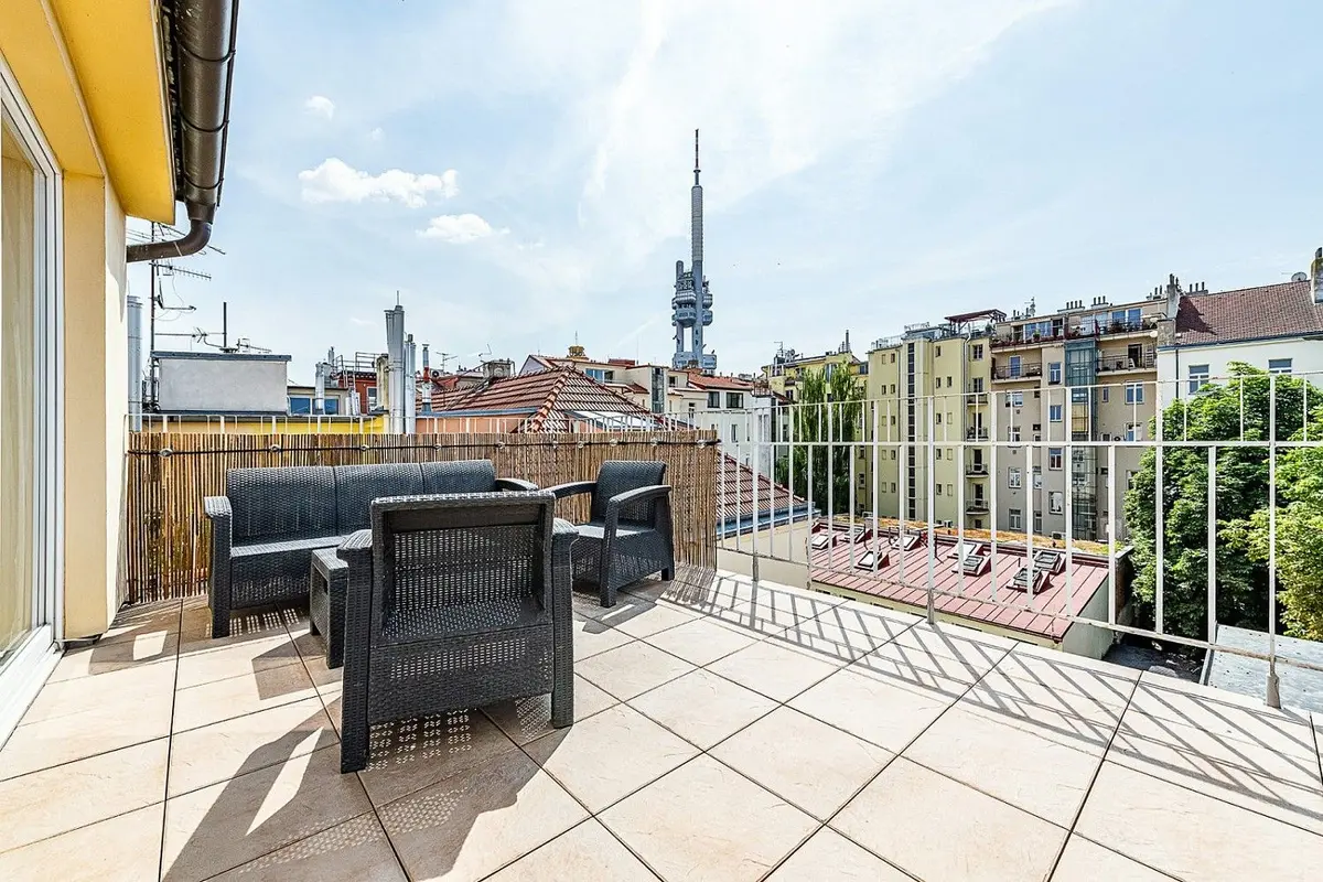 Pronájem bytu 2+1 116 m², Bořivojova · Žižkov