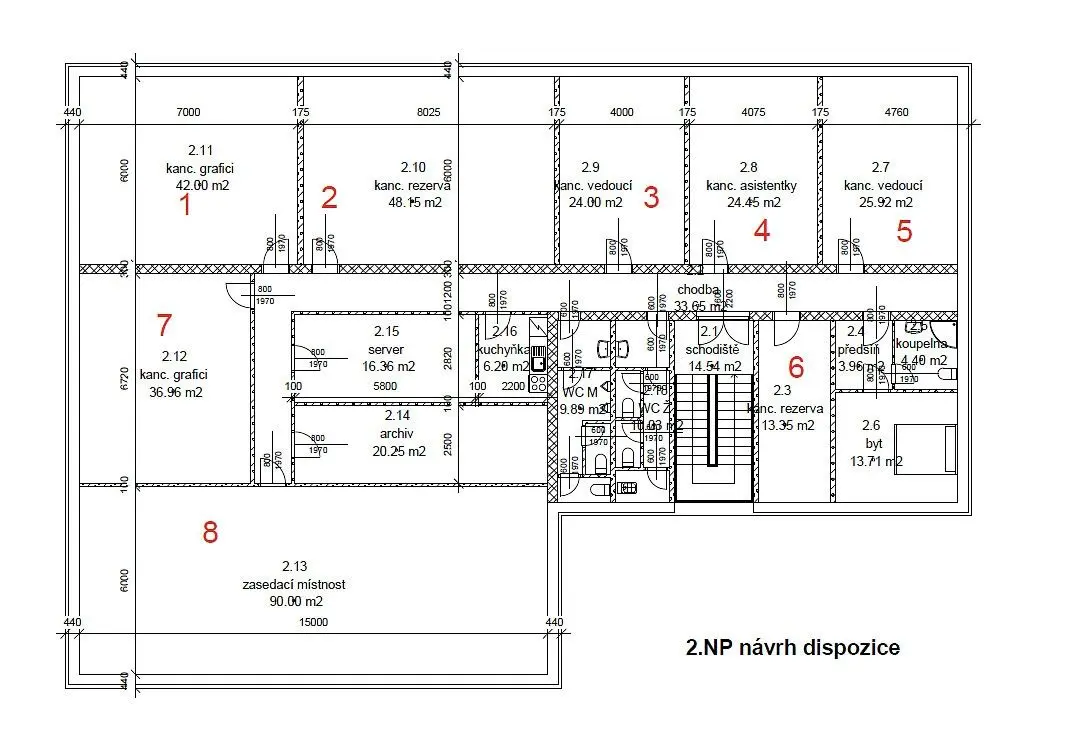 Pronájem komerčního prostoru 350 m², Slévárenská · Územní skupina 11 · České Budějovice