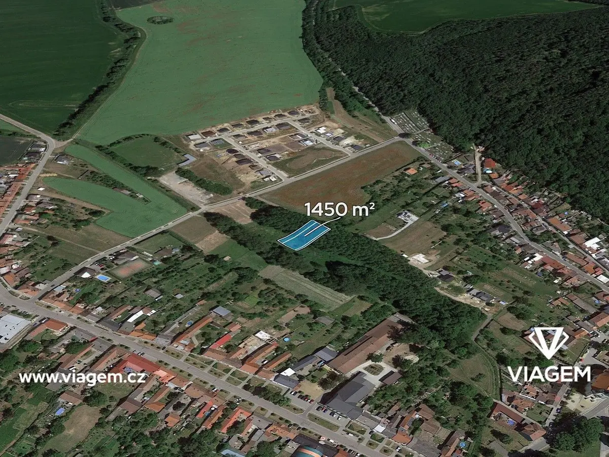 Prodej pozemku 483 m², Čechy pod Kosířem