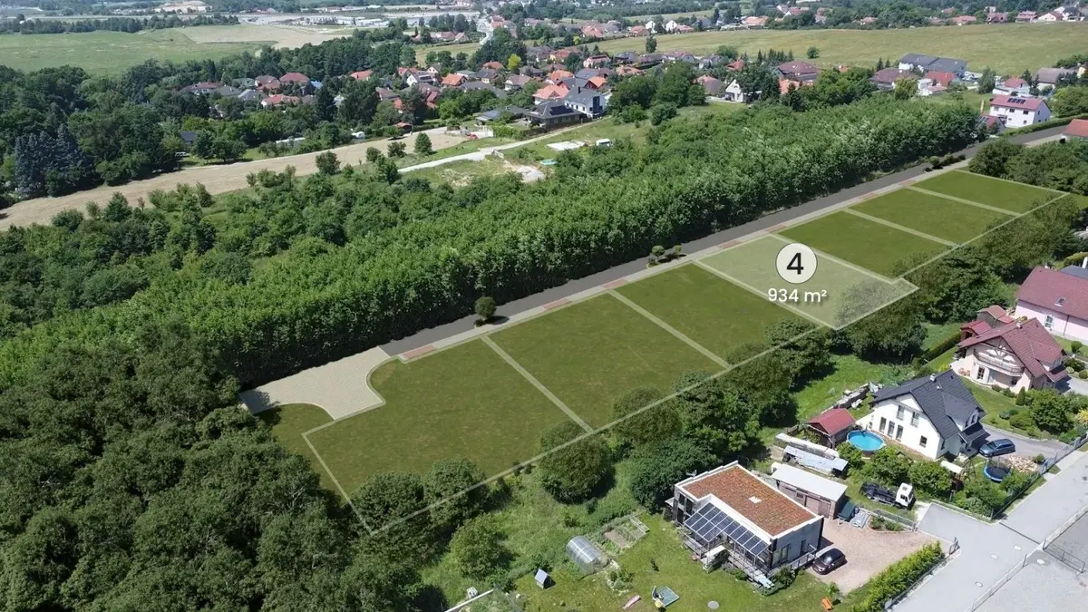 Prodej pozemku 910 m², Polní · Srubec