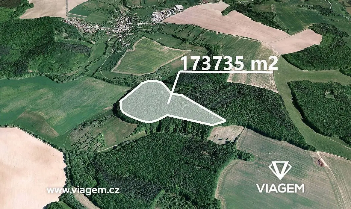 Prodej pozemku 31024 m², Pašovice na Moravě · Pašovice