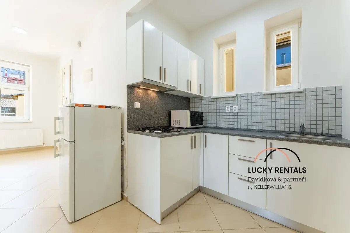 Pronájem bytu 1+kk 49 m², Moravská · Vinohrady