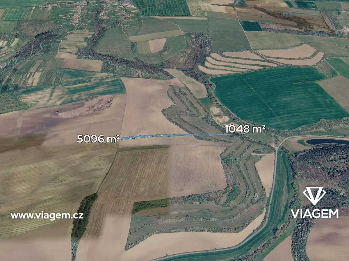 Prodej pozemku 3072 m², Ořechov u Uherského Hradiště · Ořechov