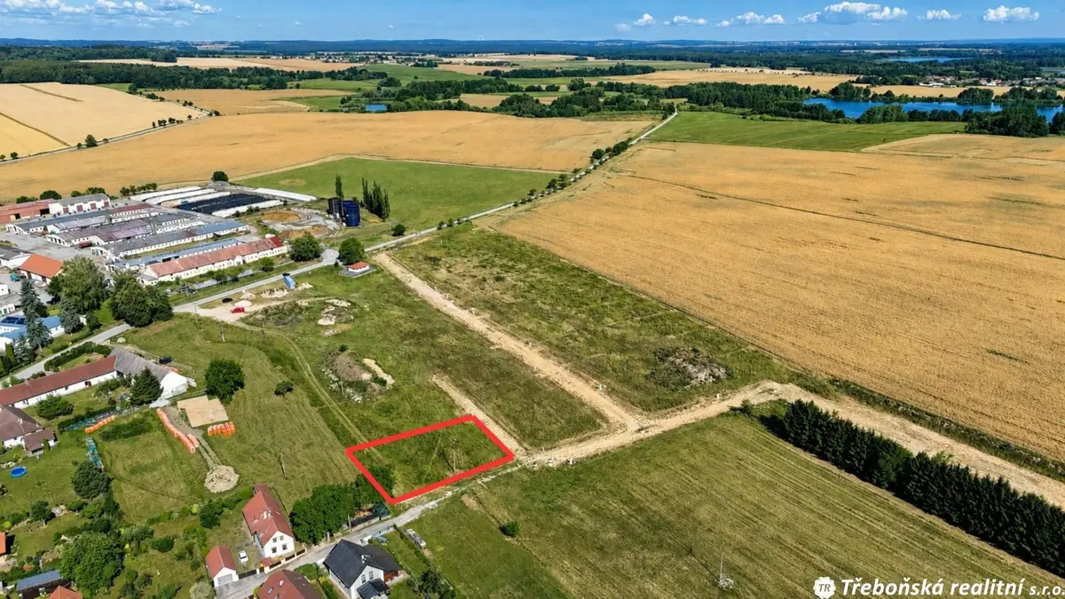 Prodej pozemku 1 m², Břilice · Třeboň