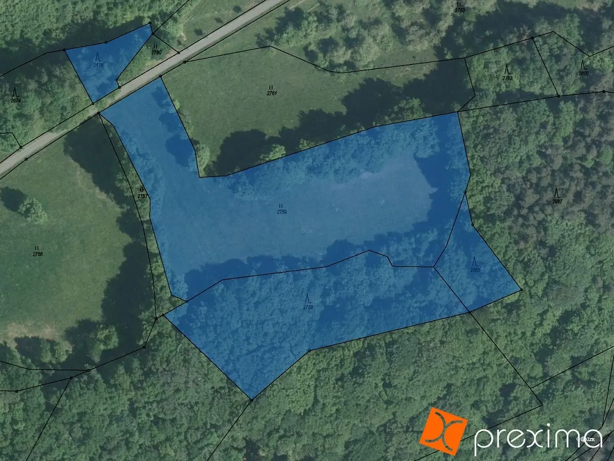 Prodej pozemku 6868 m², Lutonina