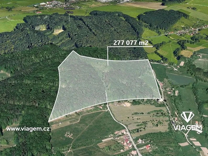 Prodej pozemku 2432 m², Šanov