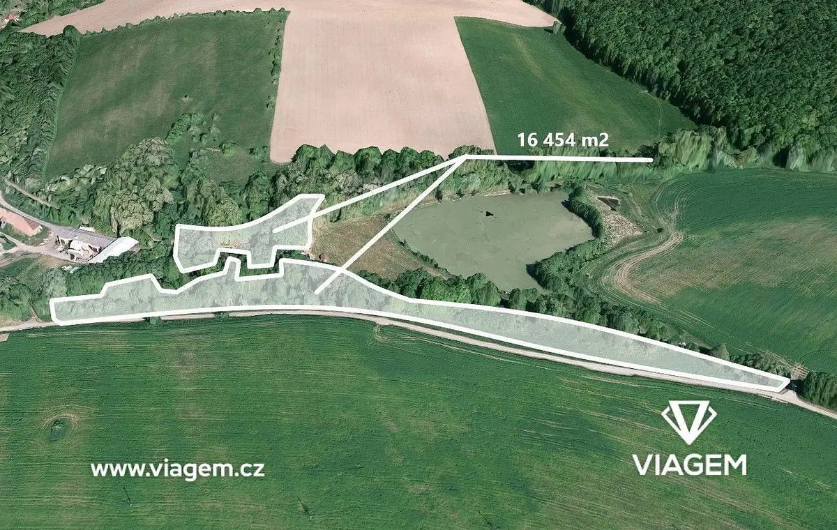 Prodej pozemku 3787 m², Pašovice na Moravě · Pašovice