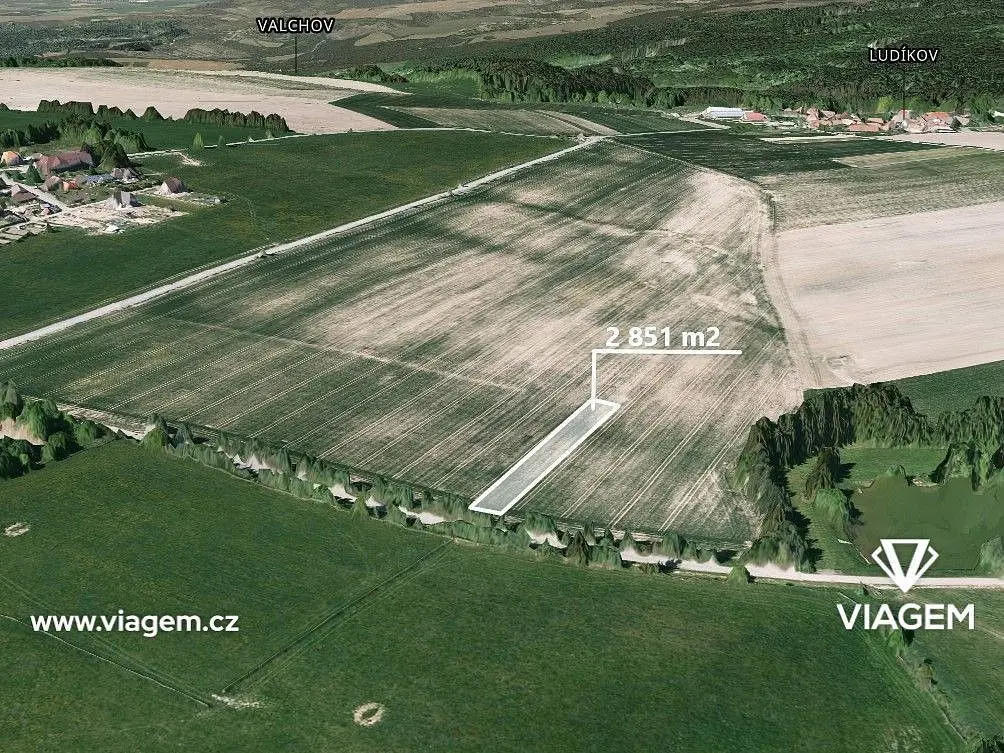 Prodej pozemku 1425 m², Němčice