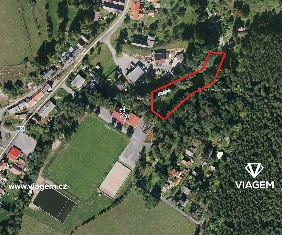 Prodej pozemku 135 m², Nečtiny