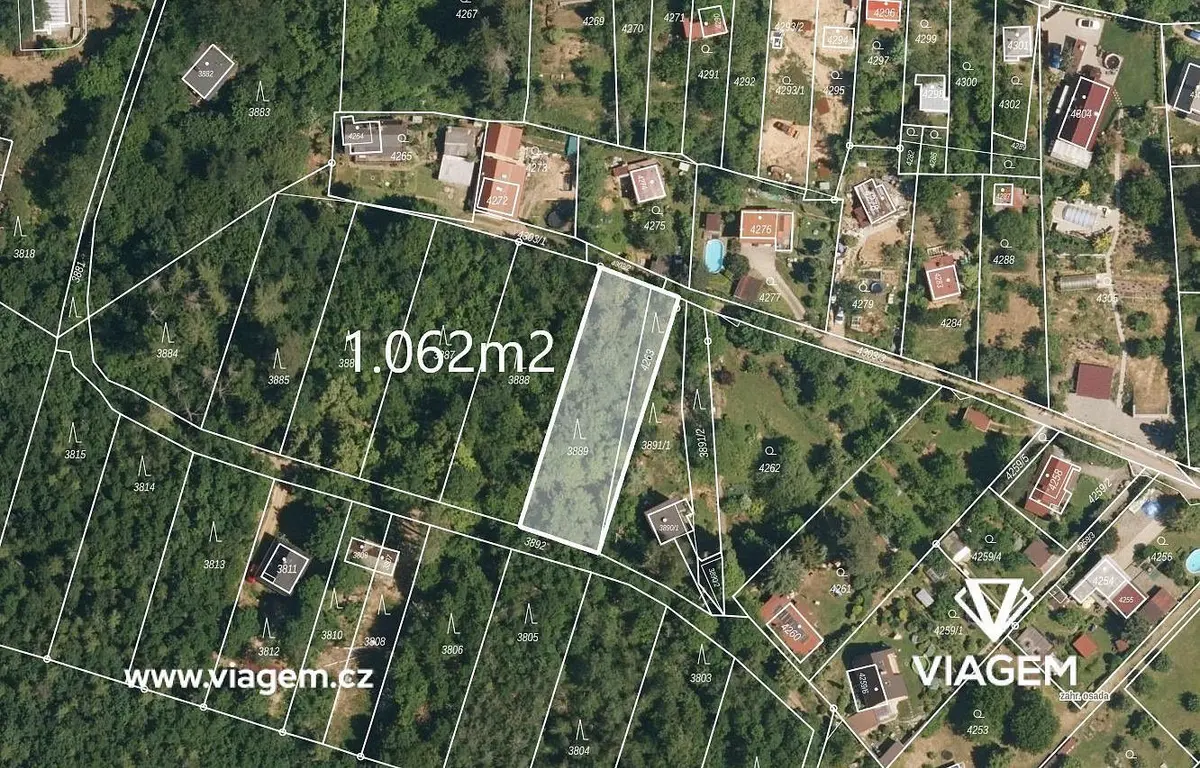 Prodej pozemku 1062 m², Bystrc · Brno