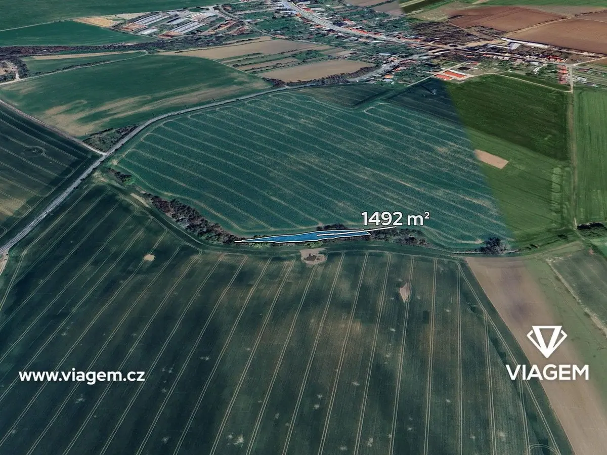 Prodej pozemku 1492 m², Jarohněvice