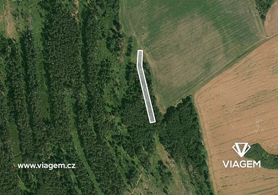 Prodej pozemku 1490 m², Lštění nad Zubřinou · Blížejov