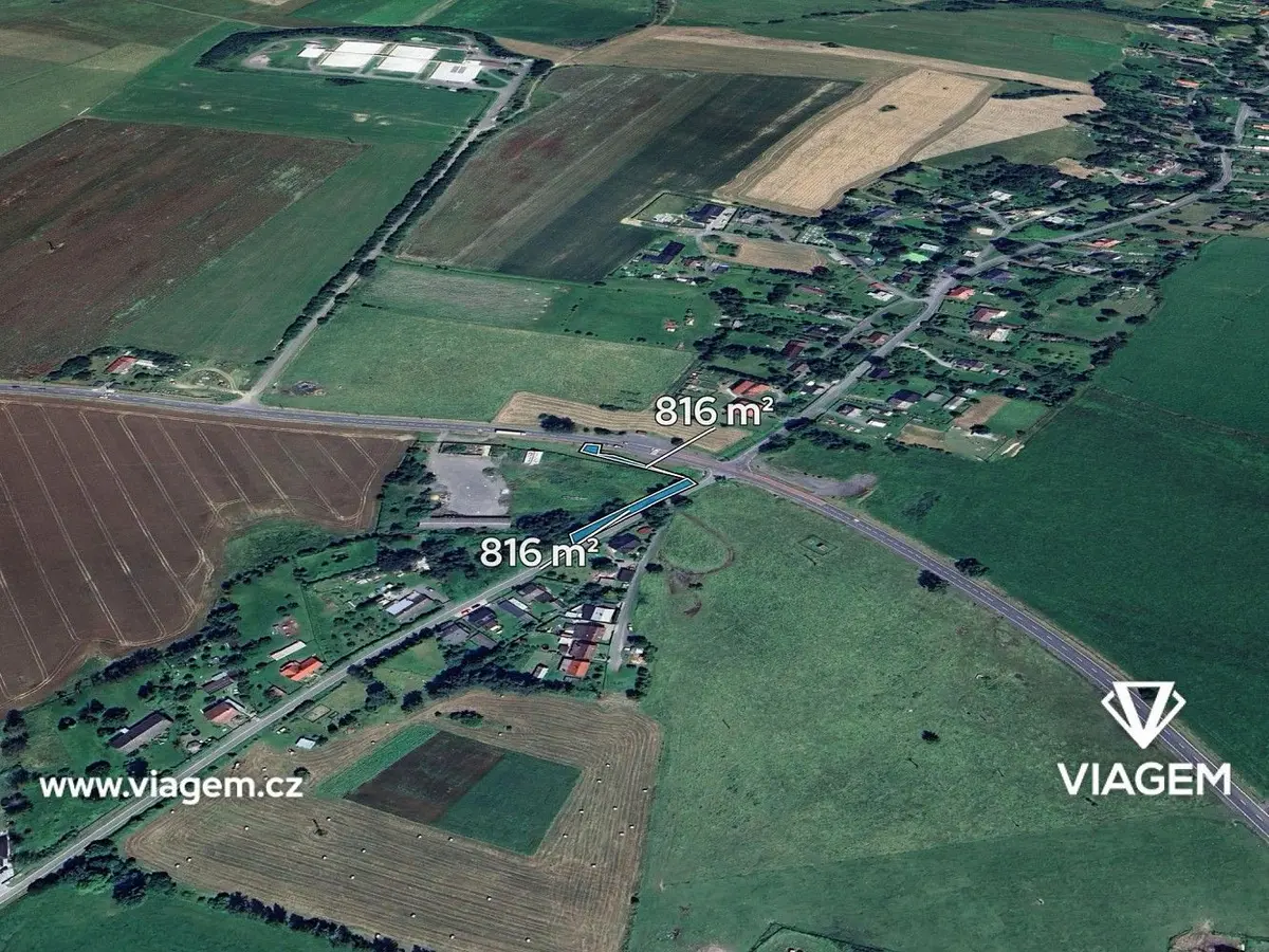 Prodej pozemku 816 m², Jelení u Bruntálu · Milotice nad Opavou