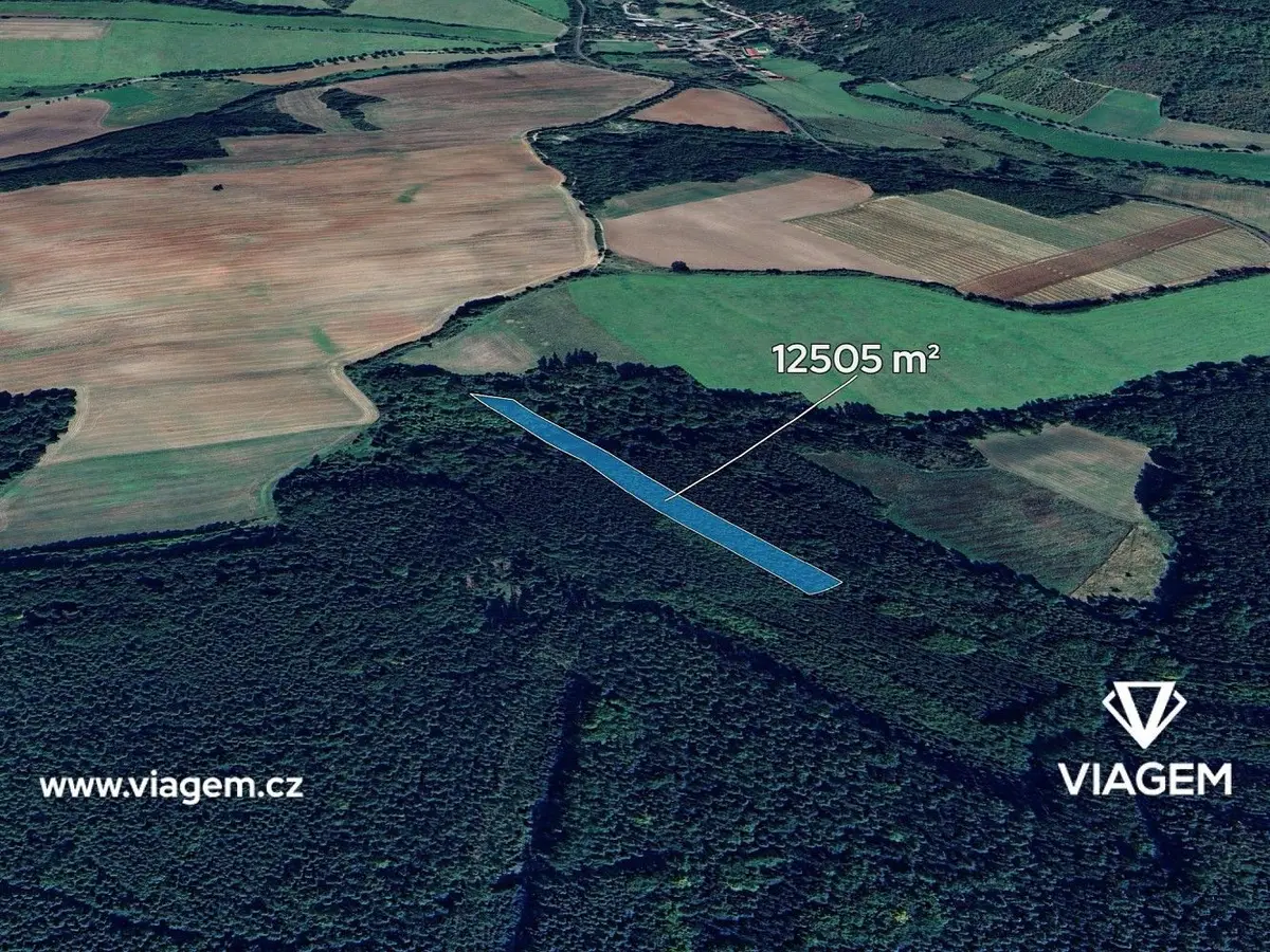 Prodej pozemku 5210 m², Konětopy u Pnětluk · Pnětluky