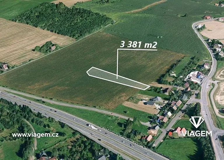 Prodej pozemku 3381 m², Dobrá u Frýdku-Místku · Dobrá