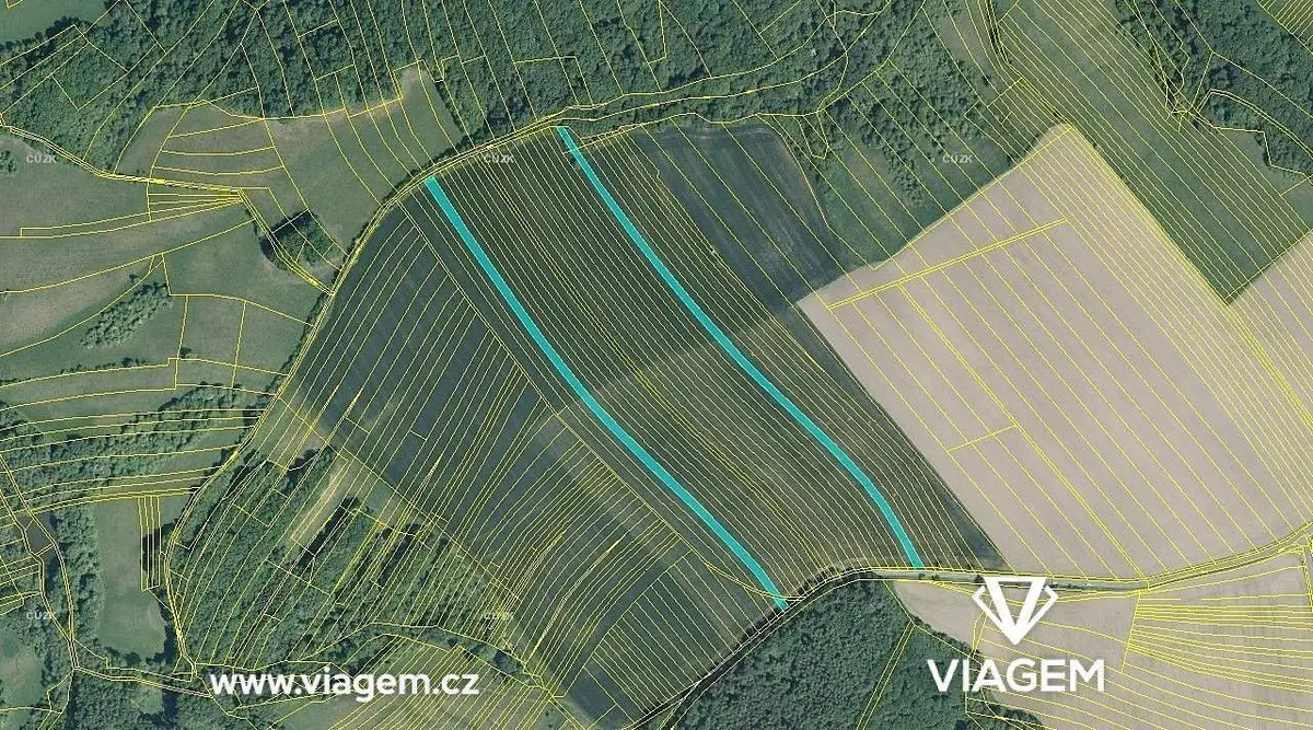 Prodej pozemku 1333 m², Velký Ořechov