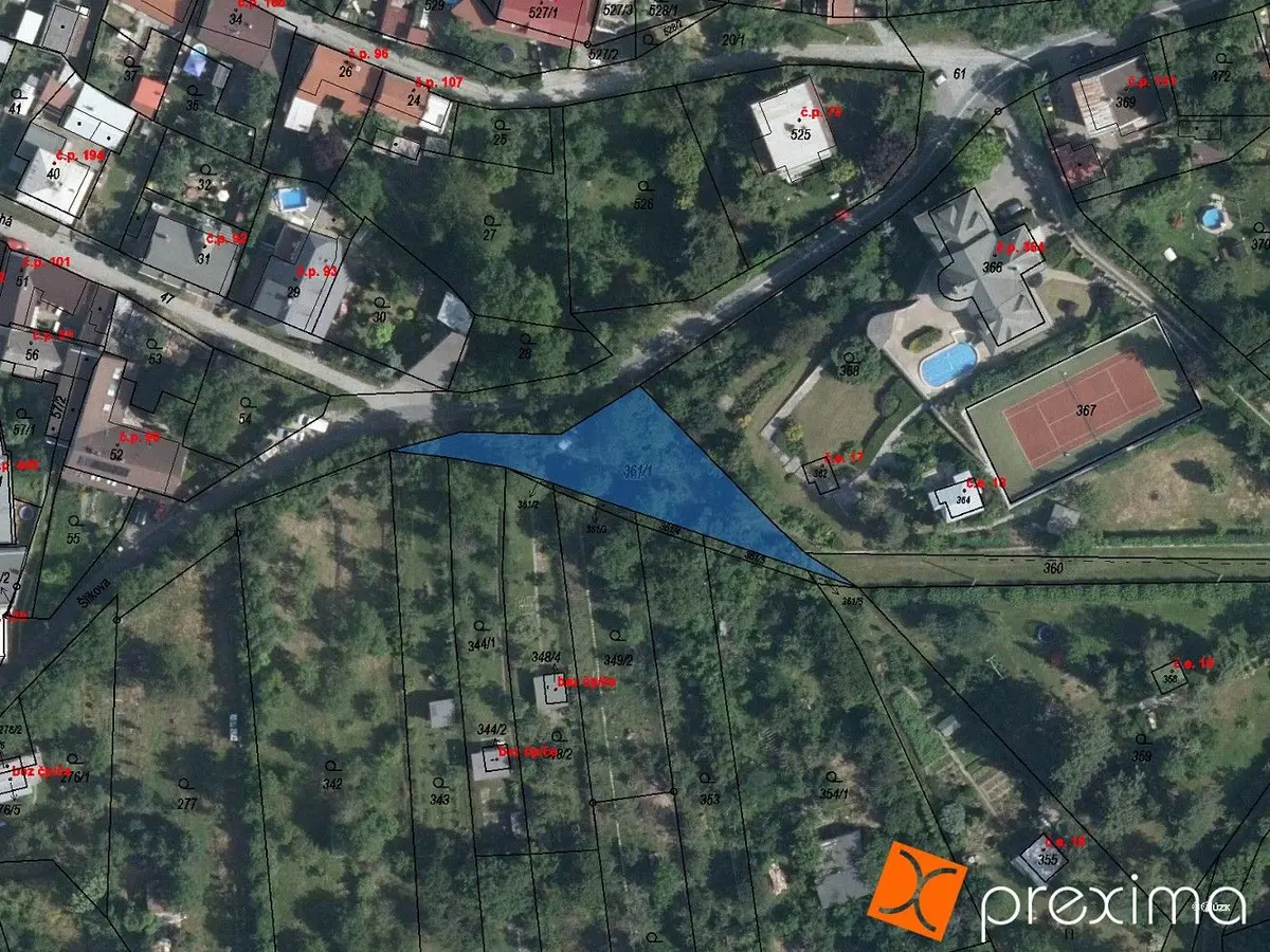 Prodej pozemku 39 m², Samotíšky · Samotišky